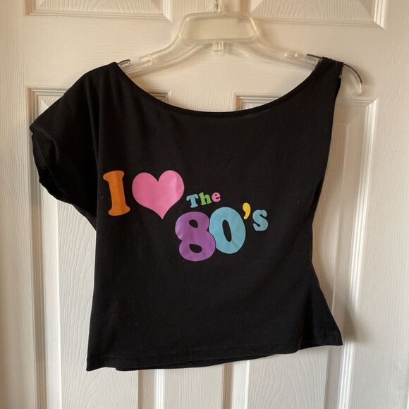 Franco American Novelty Company Tops - Franco American Novelty T Shirt Women’s S/M I Love The 80’s Top